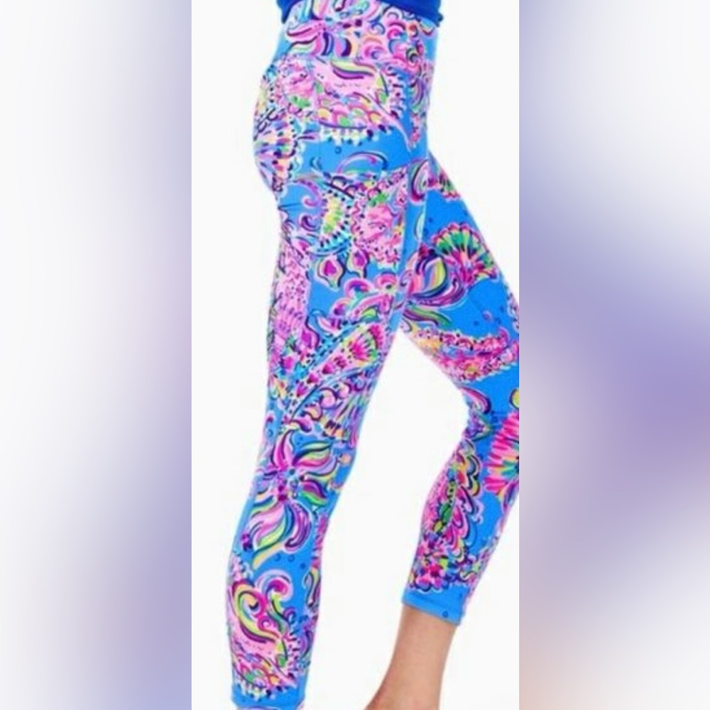 Lilly Pulitzer Weekender Midi Multi Mermaid Grotto Size Medium